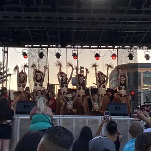 Hawaiian dance at 2022 AAPI Night Market