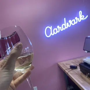 1 pour on the tasting menu