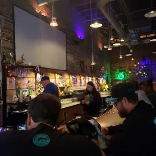 Bar area