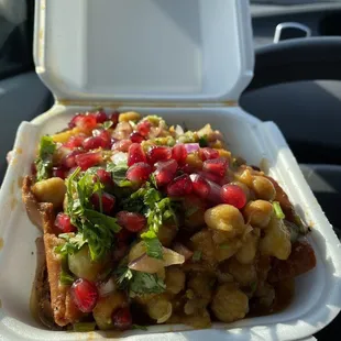 Samosa chaat