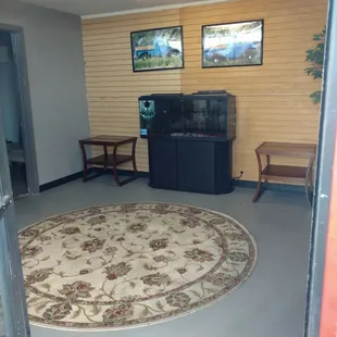 entry way into Aaron's