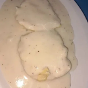 Biscuits sausage gravy