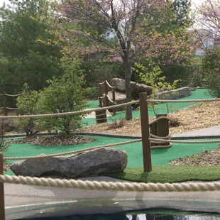 Aaron's Mini Golf course