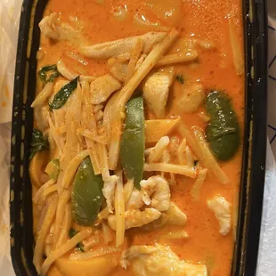 Super delicious, gang gai No mushrooms