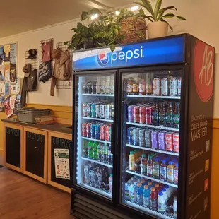 the inside of a grocery store