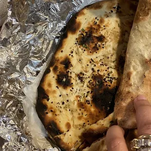 Burnt Nan, hard without butter!!