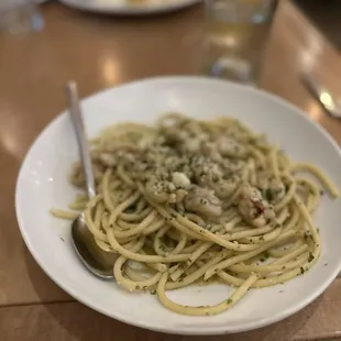 Cape Canaveral rock shrimp bucatini