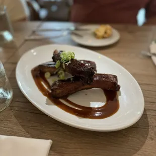 ribs, food, bbq ribs