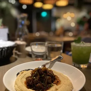Crispy Short Rib Hummus*