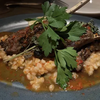 Char-Grilled Lamb Chops*