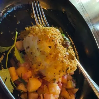Pistachio Crusted Halibut*