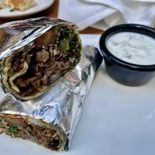 My flavorsome Lavash Wrap totally blew me away ! ABA Turkish Restaurant is featured on my international website at classicbitesandbrews.com