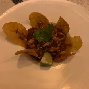 Marinated conch $16.95 KYD