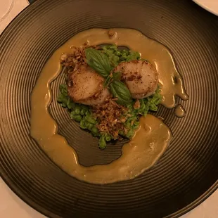 Scallops appetizer $16.75 KYD