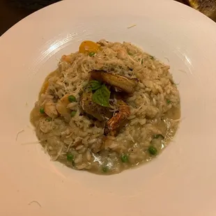Seafood risotto $37.95 KYD
