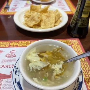 Egg drop soup