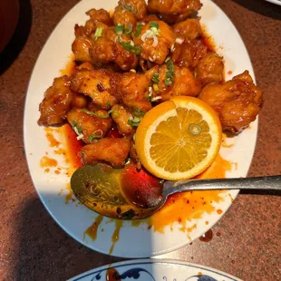 Orange chicken