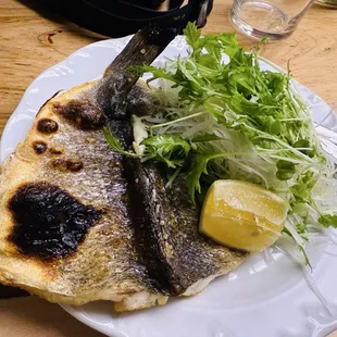 Wood Oven Roasted Sea Bream