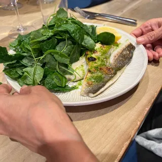 Wood Oven Roasted Sea Bream