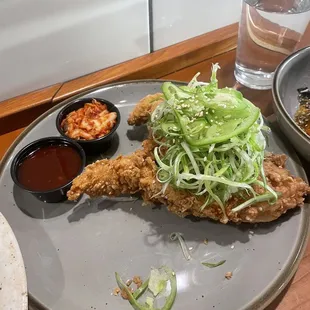 Two Piece Fried Chicken with Gochujang