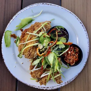 2 pieces of korean style boneless chicken ($13)