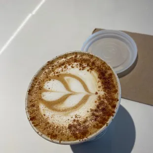 Cafe con leche, coffee with condensed milk!