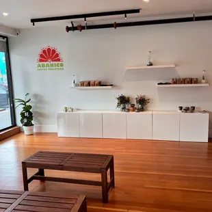 Interior of the store