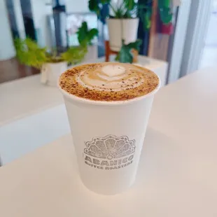 Cafe con coco y choco