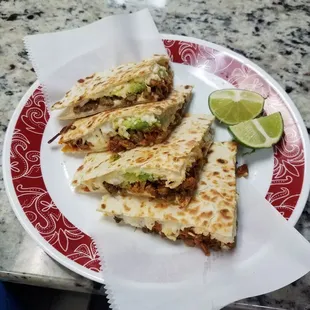 Pastor Quesadilla