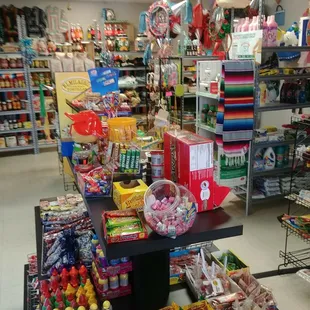 a grocery store filled with food