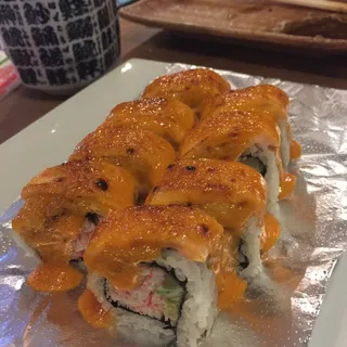 Baked Spicy Salmon Roll