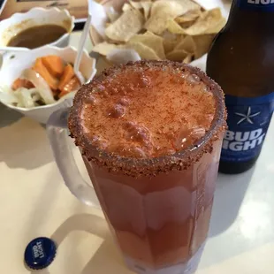 Michelada is a must