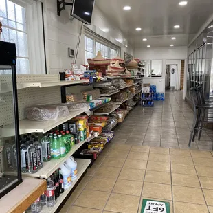 Market view from entrance