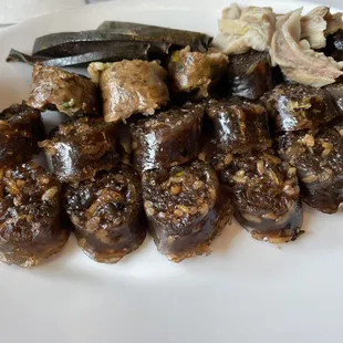 Soondae plate