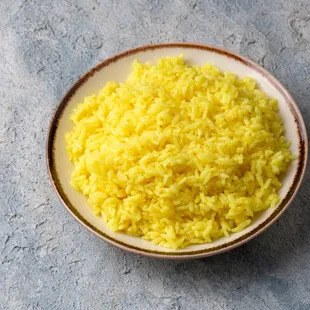 Warm spiced house rice . Gluten Free. Vegan.