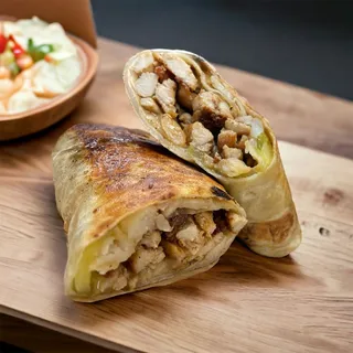 Marinated Chicken Shawarma Wrap
