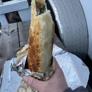 Tender Lamb Shawarma Wrap