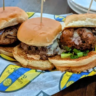 Game Meat Slider Trio