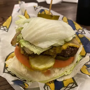 Build Your Own Burger Lettuce bun