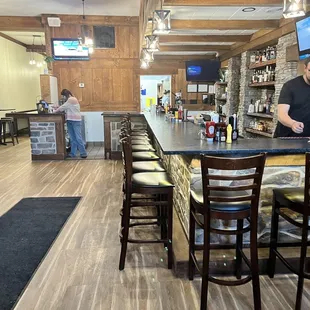 The front room and front bar