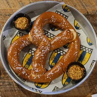 12&apos;2&apos;2022 Giant Bavarian Pretzel