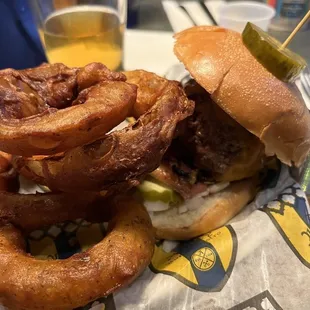 Bison burger