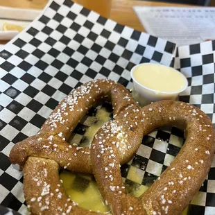 Fried Salted Pretzel