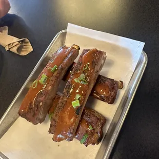 Rib Appetizer - loved the tangy BBQ sauce
