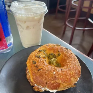 Bagel and chai