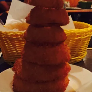 Nothing better than an onion ring tower!