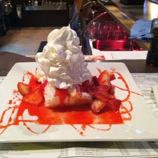 Strawberry Shortcake was a killer dessert tonight! Great people, great waitresses, great food