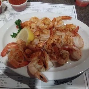 Abbey&apos;s iisland shrimp spicy old bey Style