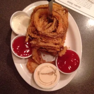 Onion ring loaf