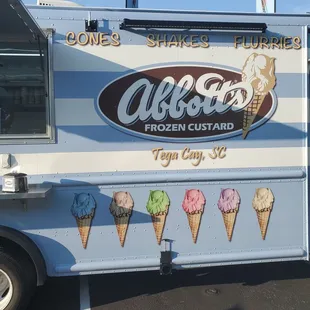 Custard tuck sign